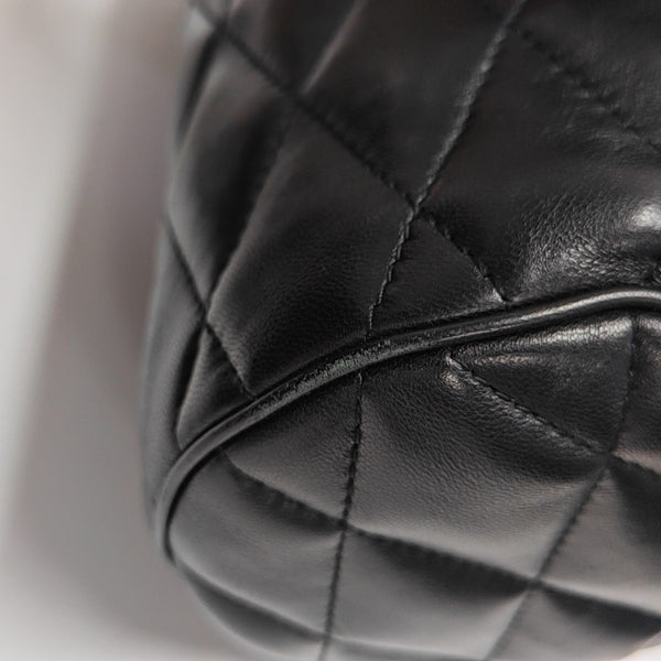 SADE Quilted Lambskin Black