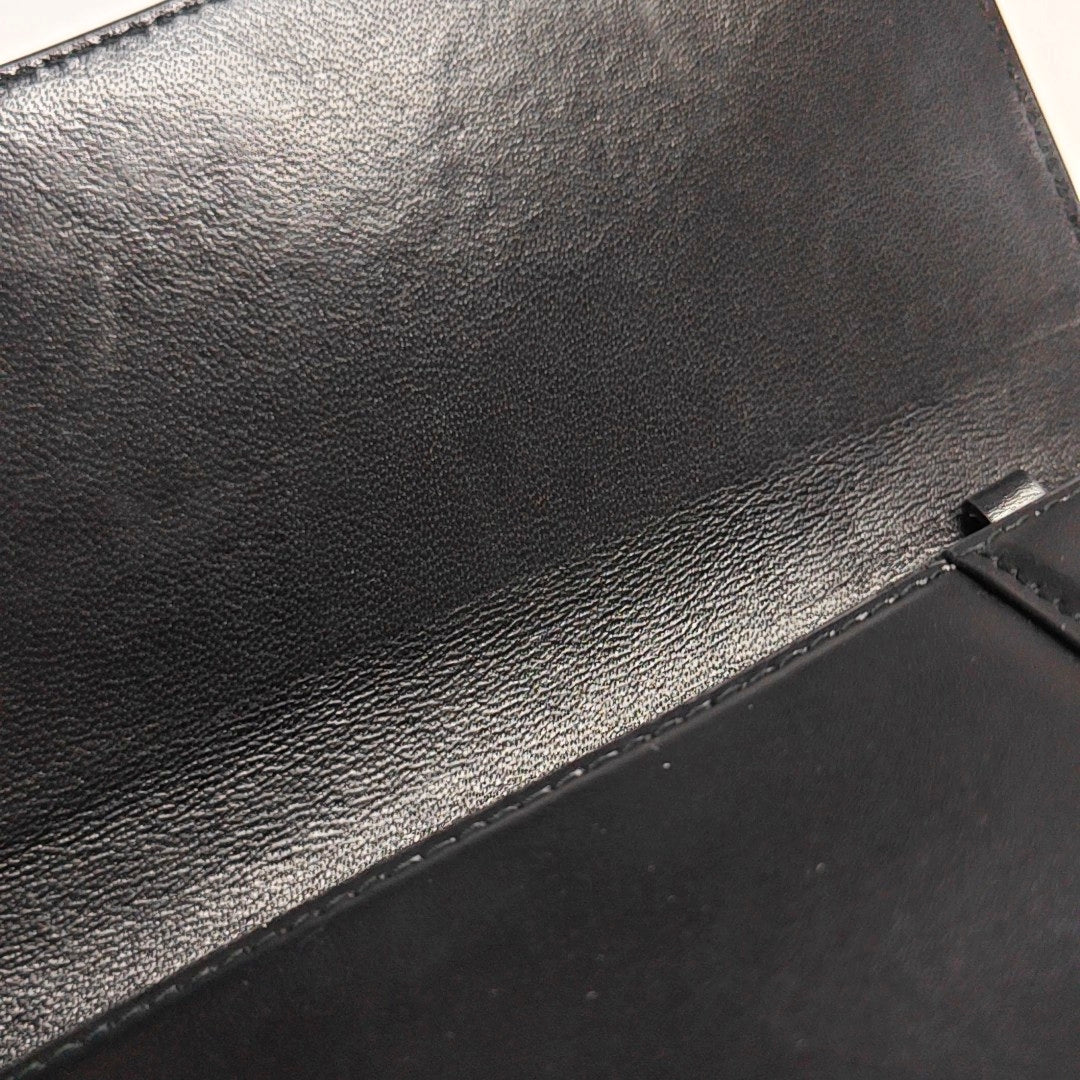 Hourglass Calfskin Black