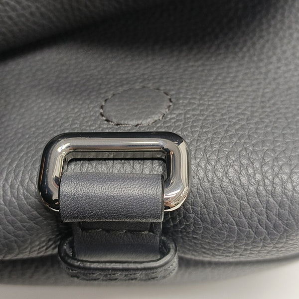 Calfskin Shoulder Bag Extra Small Gray