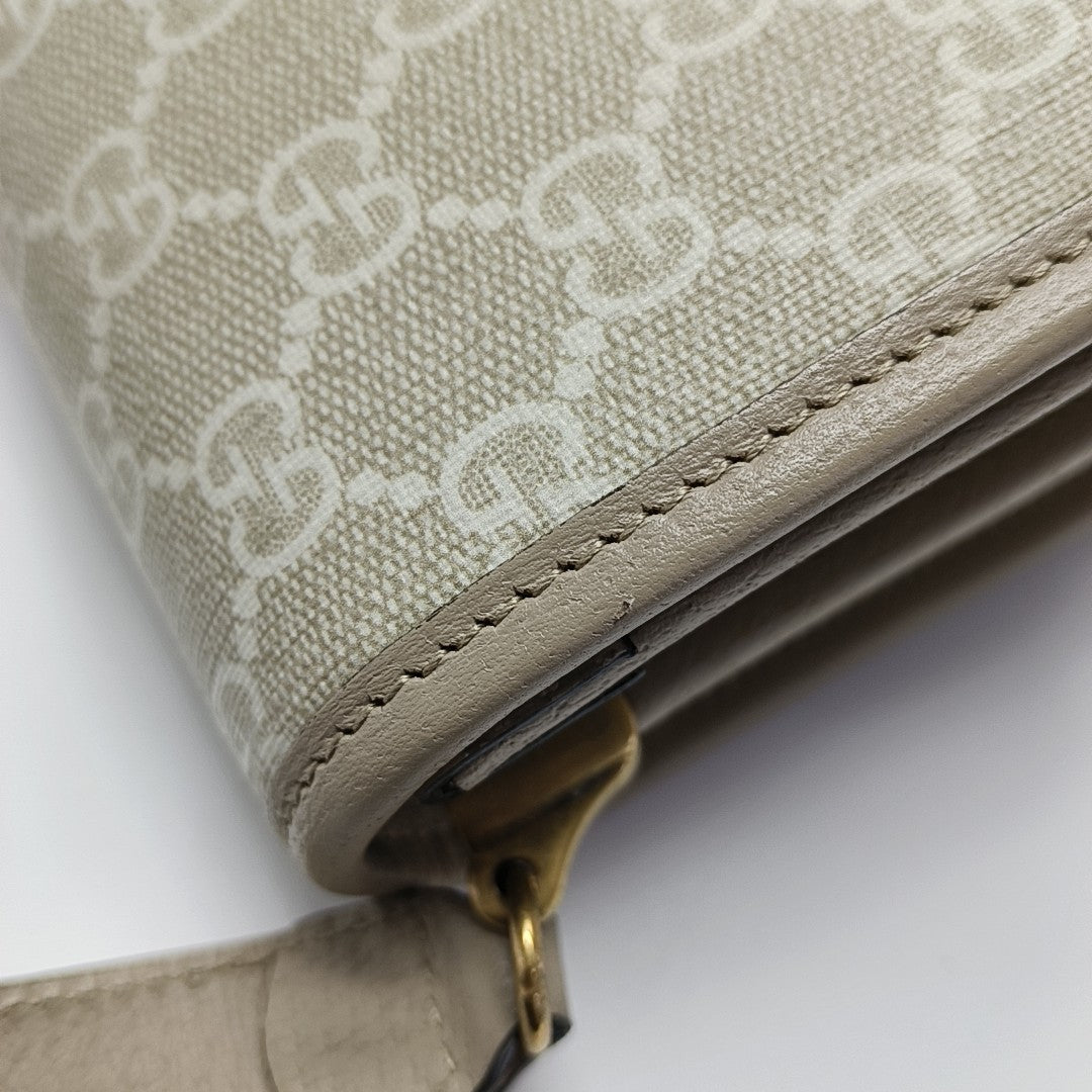 Retro Monogram Coated Canvas Beige