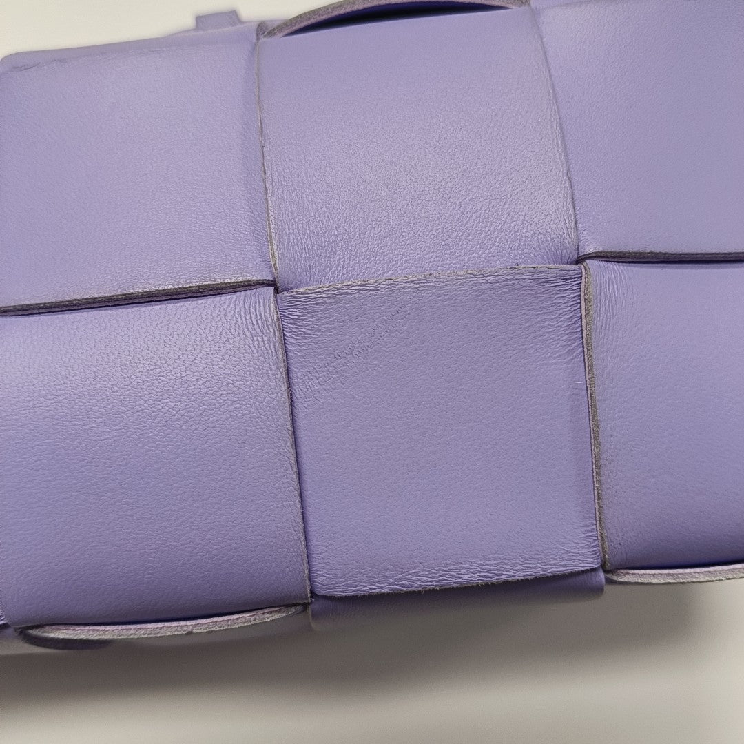 Intrecciato Small Lambskin Purple