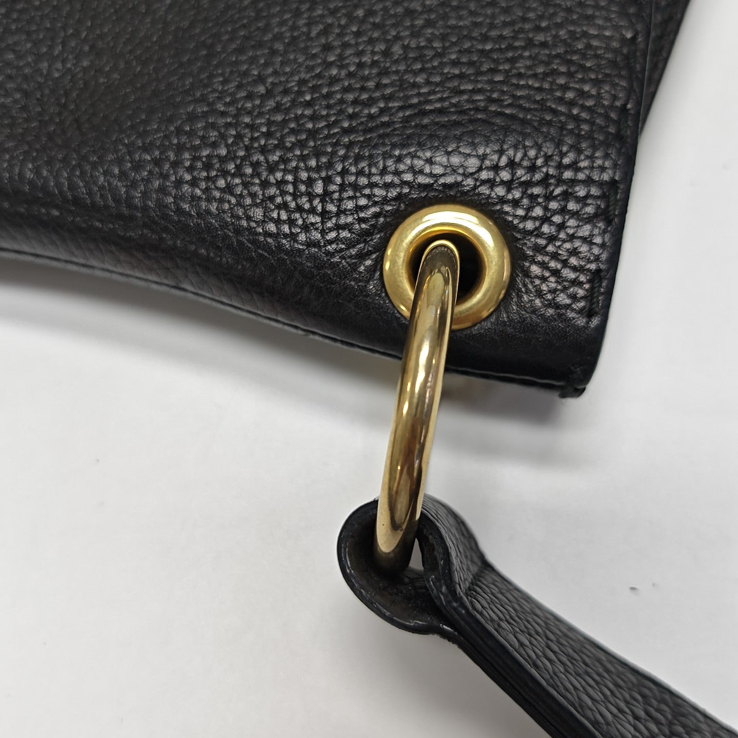 GG Marmont Animalier Large Calfskin Black