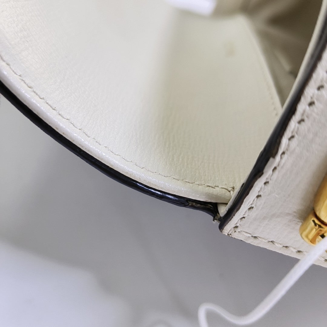 Horsebit 1955 Mini Coated Canvas Beige