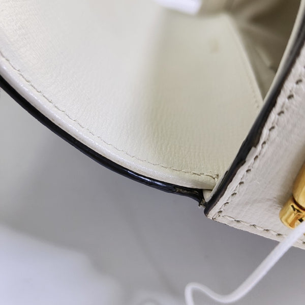 Horsebit 1955 Mini Coated Canvas Beige
