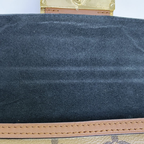 DAUPHINE WOC Monogram Coated Canvas Brown