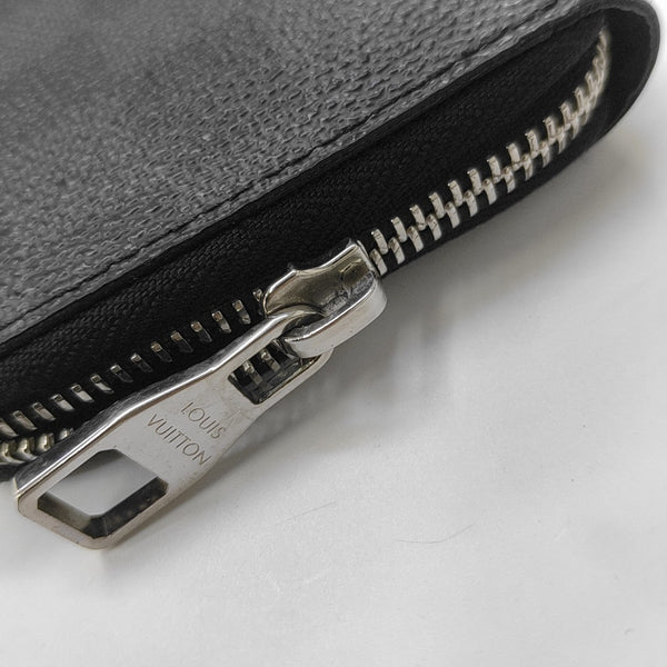 BRAZZA Damier Graphite Coated Canvas Black Wallet