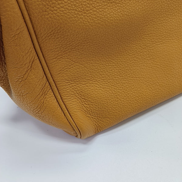 Calfskin Tote Bag Yellow