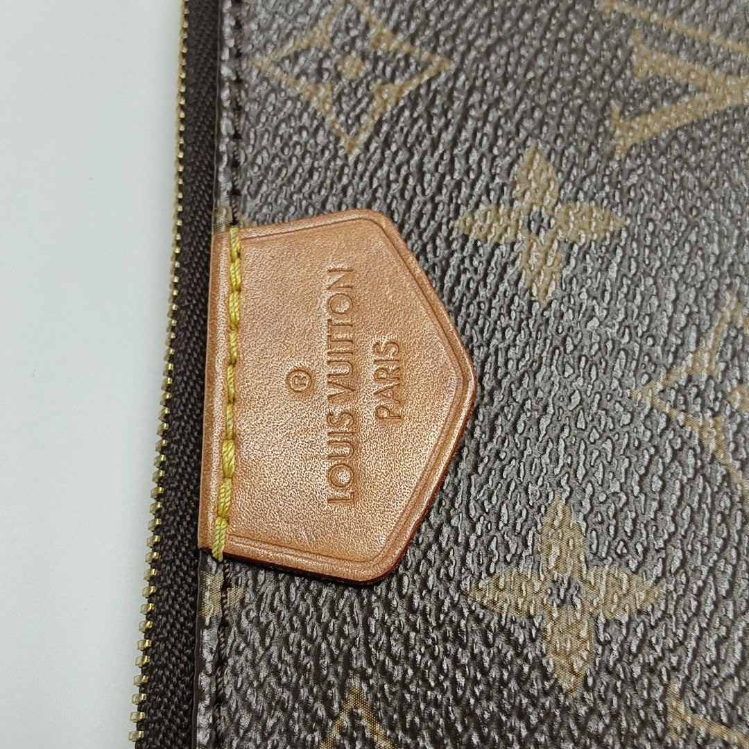 MULTI Monogram Coated Canvas Brown
