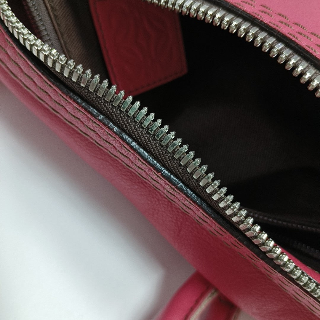 Calfskin Shoulder Bag Red