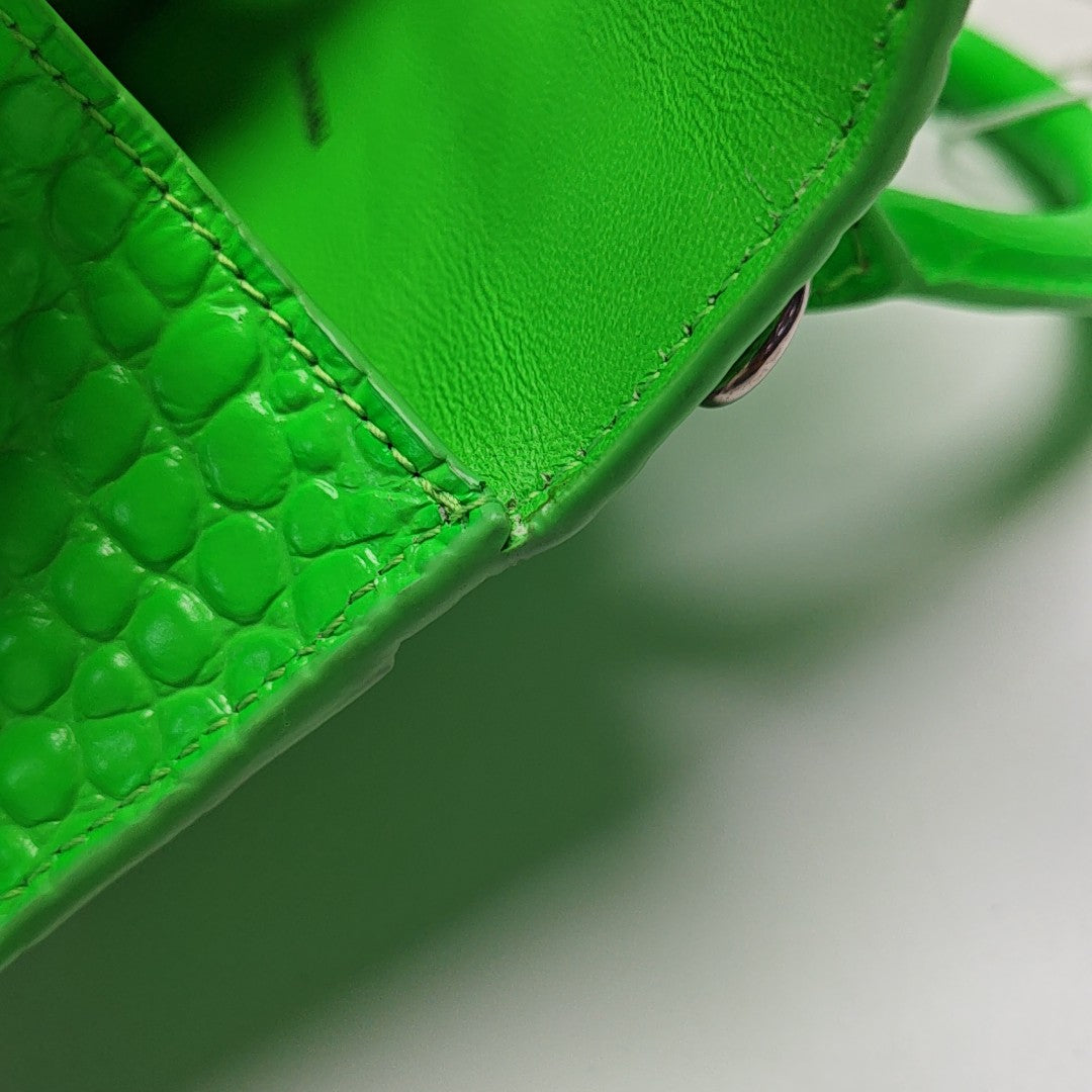 Hourglass XS Calfskin Green