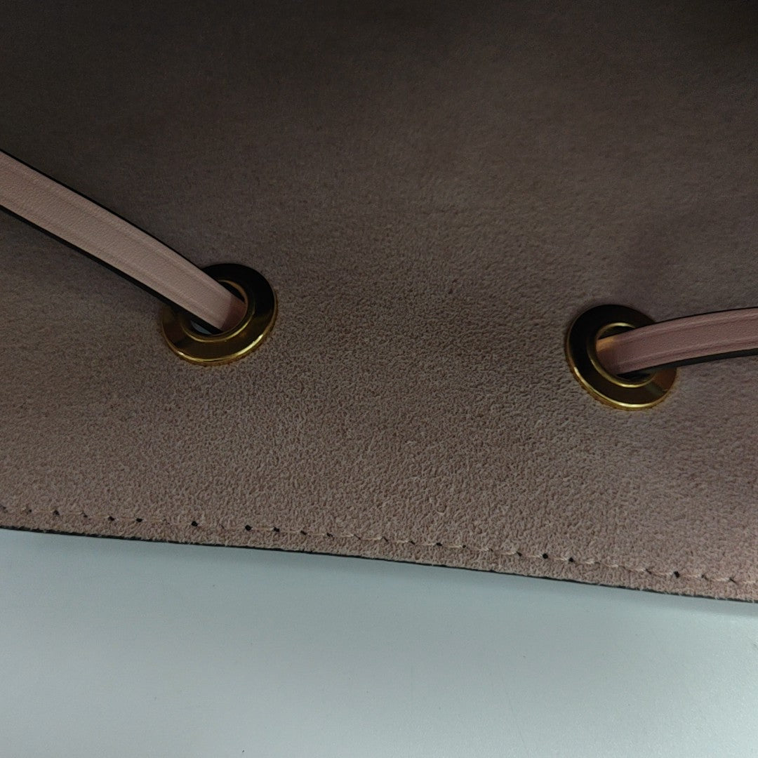 NÉONOÉ MM Monogram Coated Canvas Brown