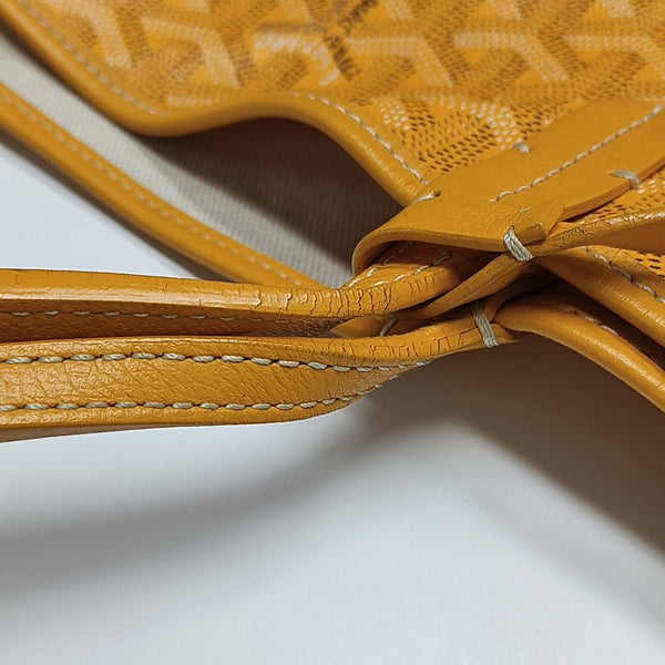 Anjou PM Coated Canvas Yellow