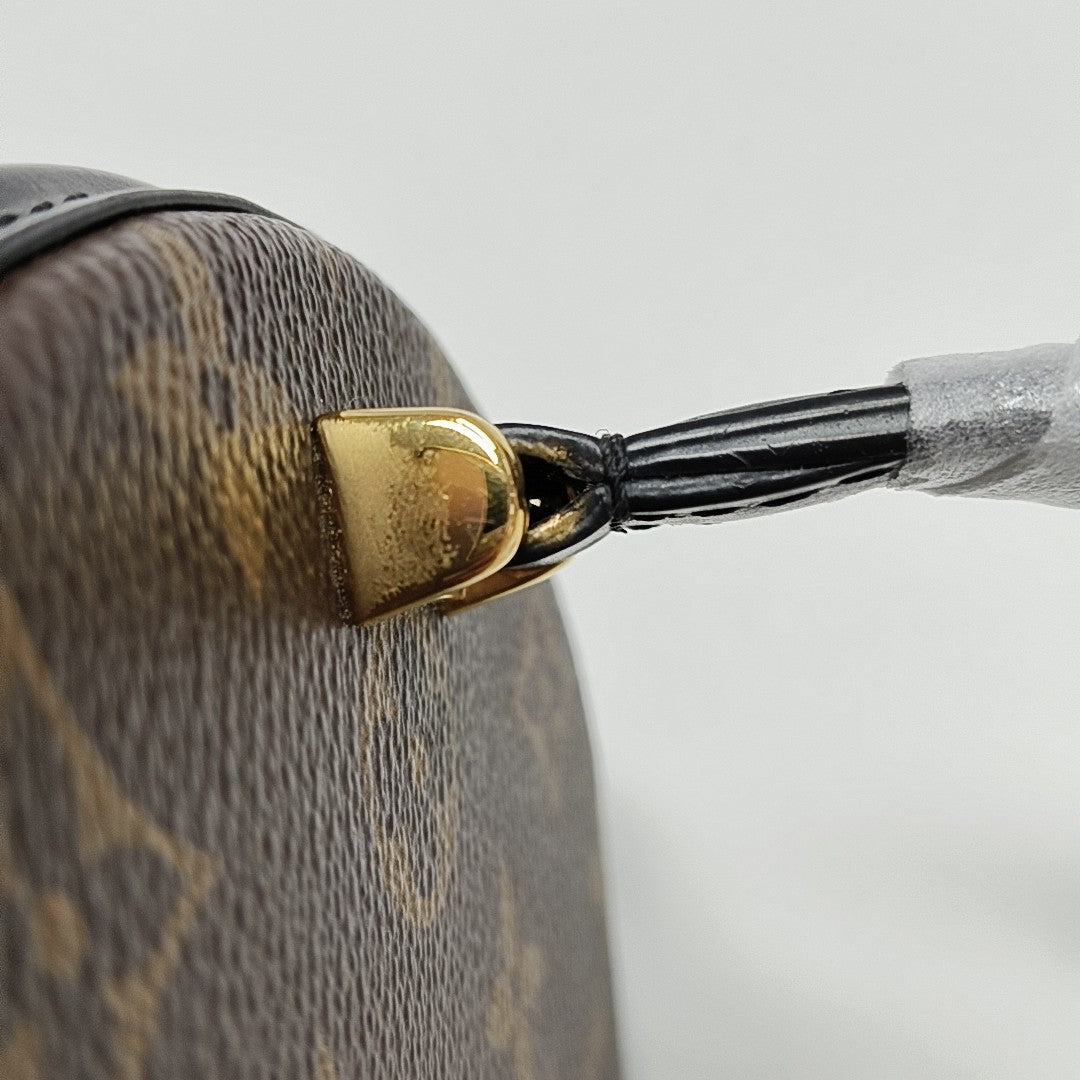 CANNES PM Monogram Coated Canvas Brown