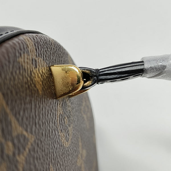 CANNES PM Monogram Coated Canvas Brown