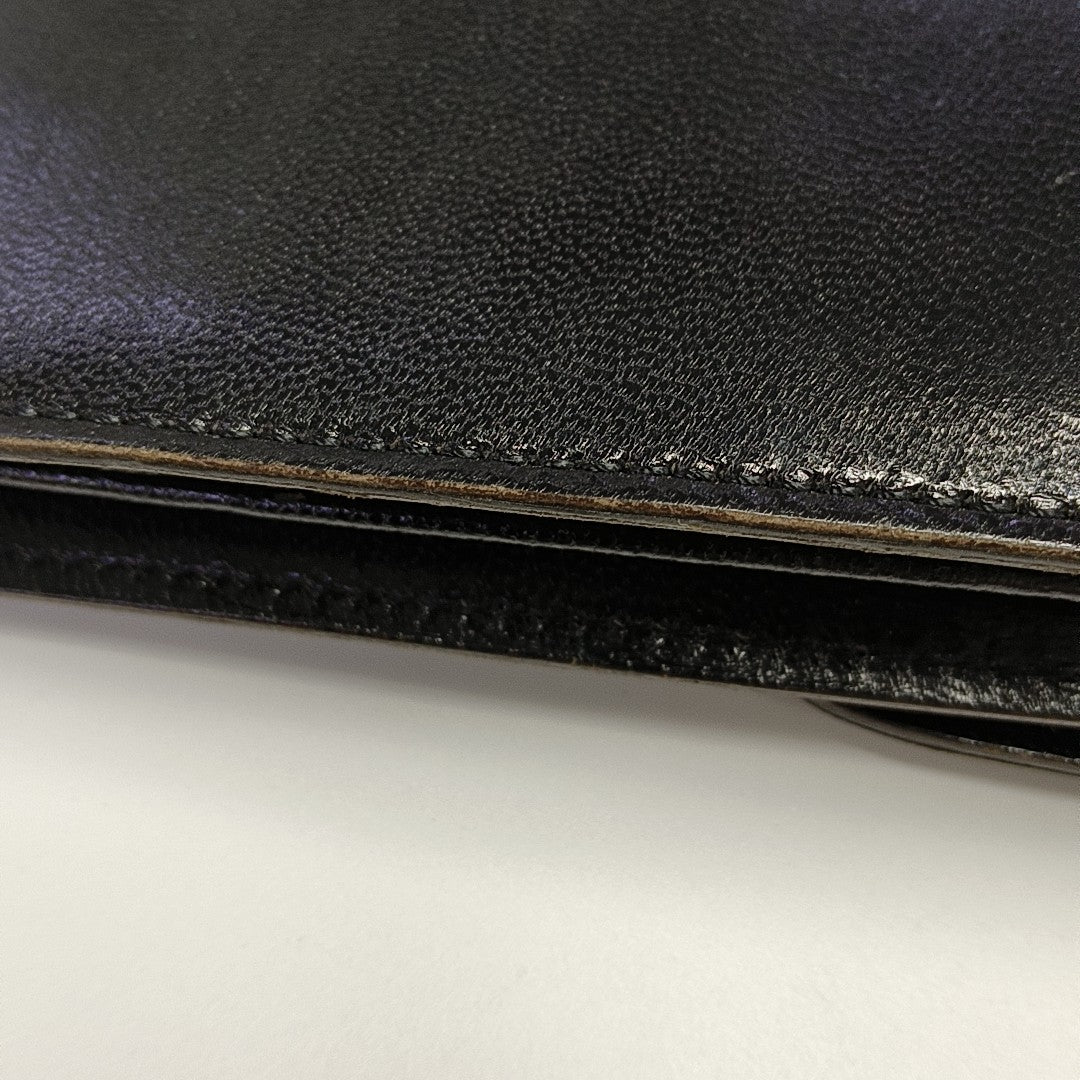 Lambskin Shoulder Bag Black