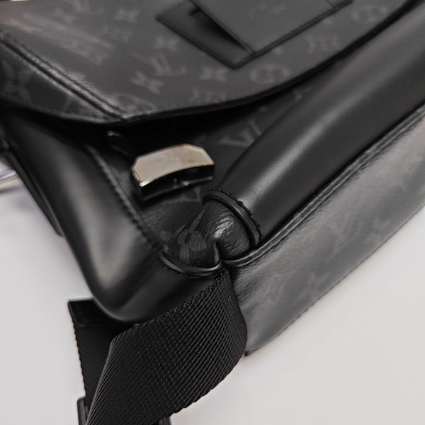 VOYAGER PM Monogram Coated Canvas Black