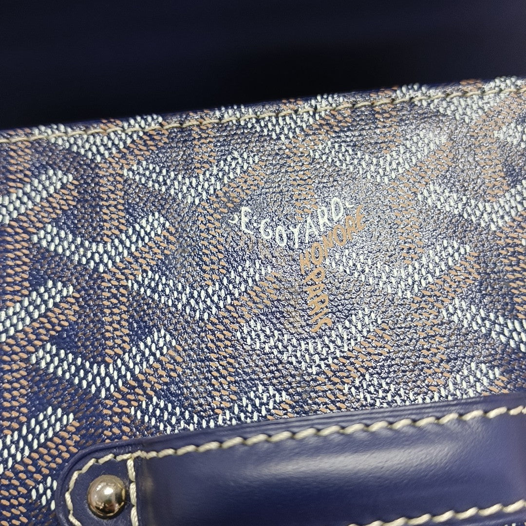 Saïgon PM Coated Canvas Blue