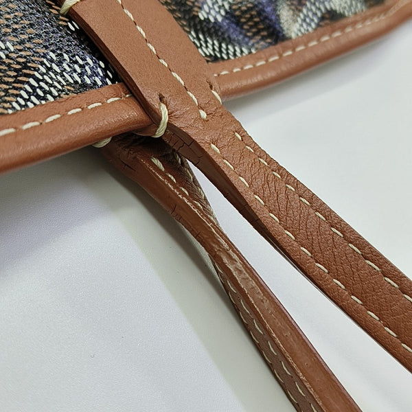 Anjou Coated Canvas Brown