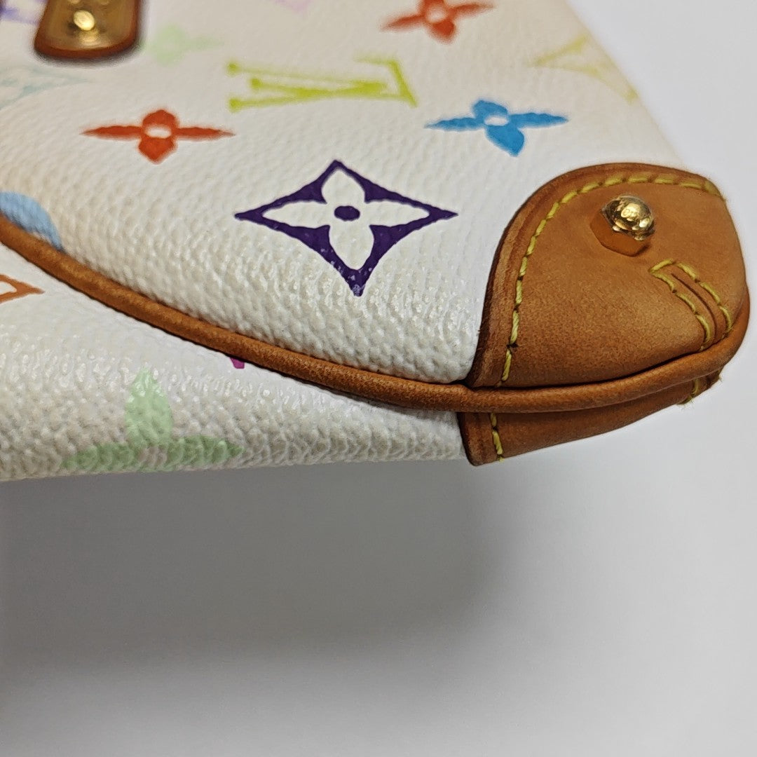 LV × TM VINTAGE MILLA Monogram Coated Canvas White