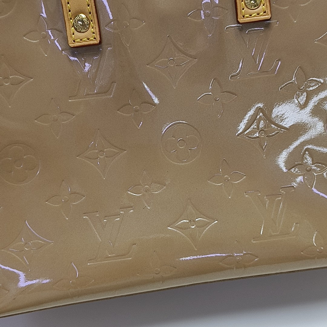 READE PM Monogram Calfskin Beige