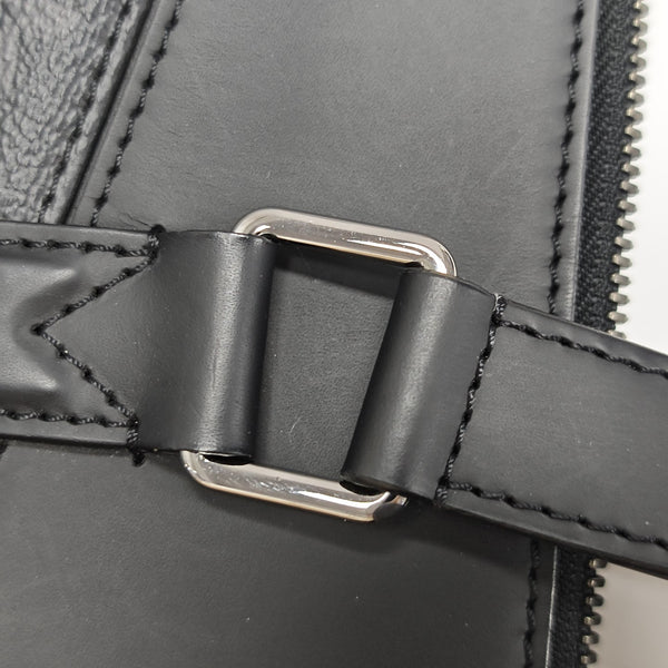 EXPLORER Monogram Coated Canvas Black