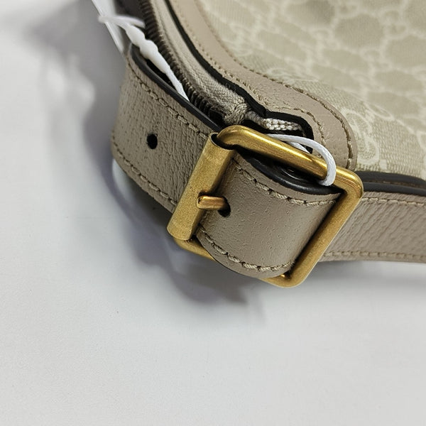 Authenticated pre-owned  Ophidia Small Monogram Coated Canvas Beige - Shoulder Bag at Looply