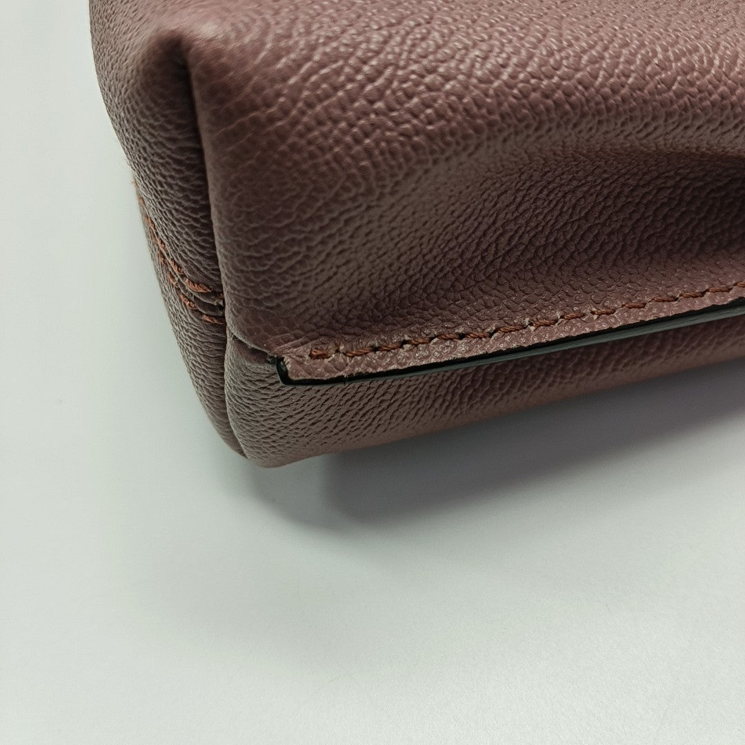 Buckle Calfskin Beige
