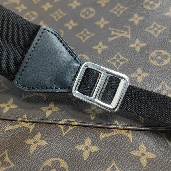 CHRISTOPHER MM Monogram Coated Canvas Brown