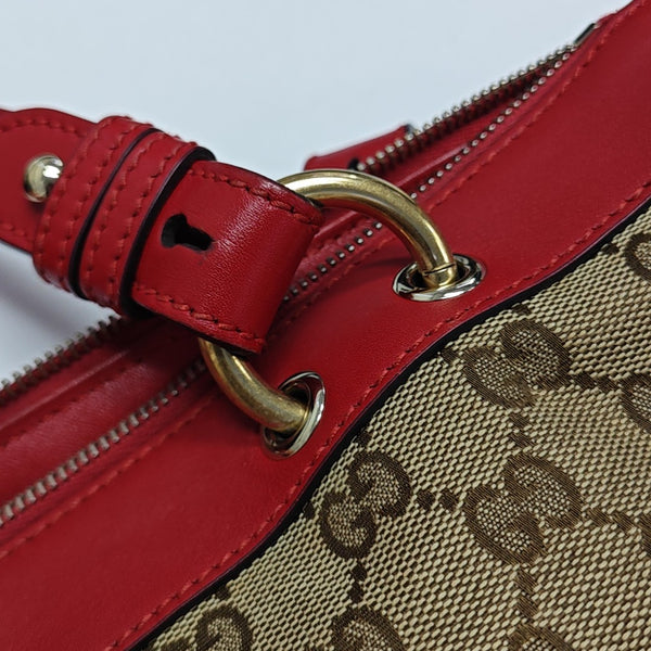 Monogram Canvas Tote Bag Beige