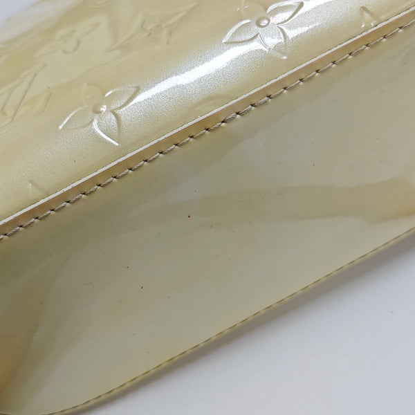 MINNA Monogram Patent Leather Yellow