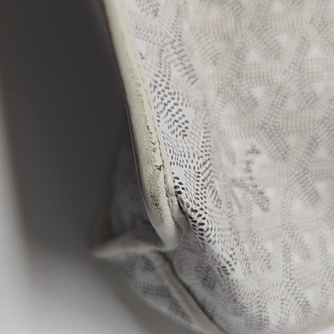 Anjou Mini Coated Canvas White