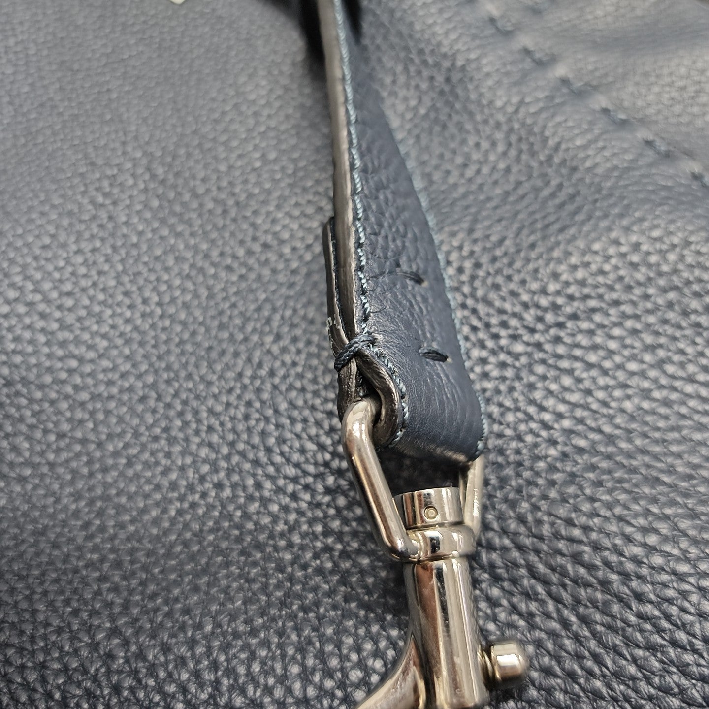 Peekaboo Large Calfskin Blue
