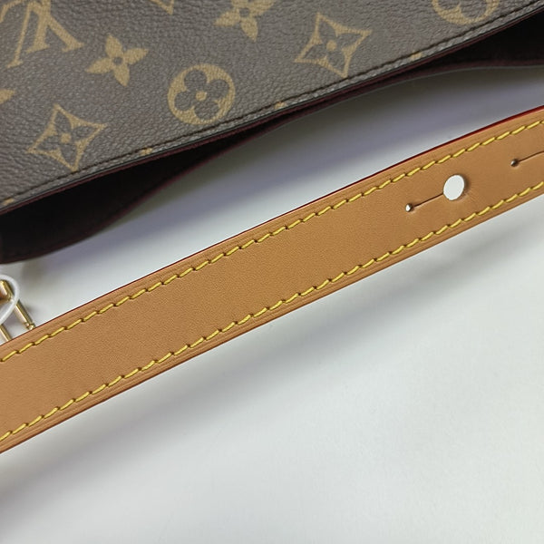 ALL IN Monogram Coated Canvas Brown