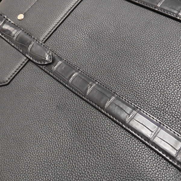 GEORGES MM Calfskin Black