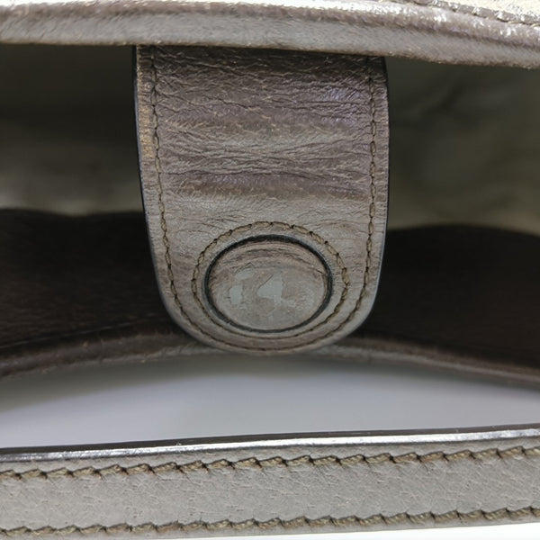 Ophidia Large Monogram Coated Canvas Beige