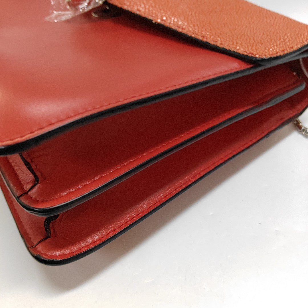 SERPENTI FOREVER Medium Calfskin Red