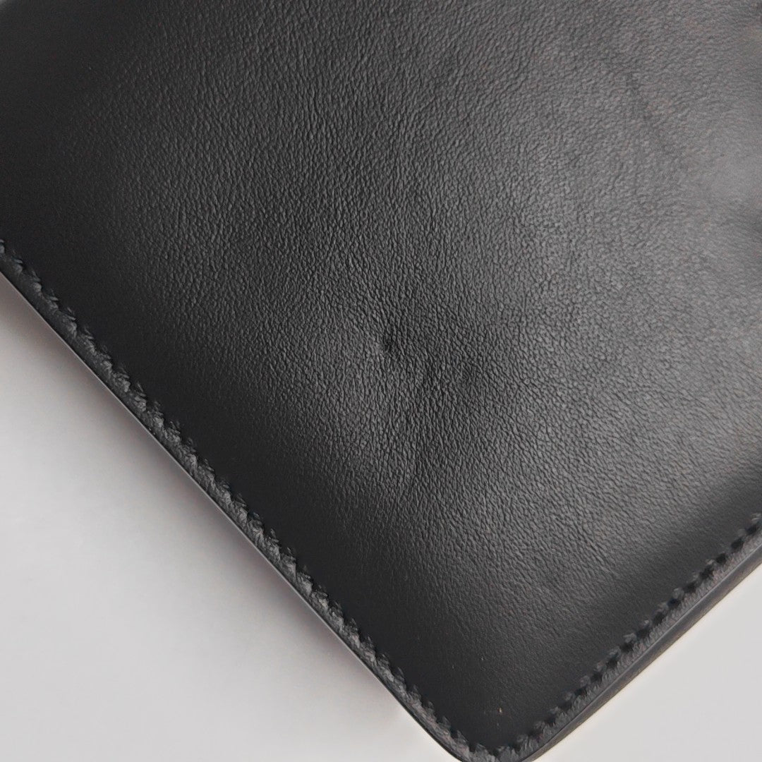 Calfskin Shoulder Bag Black