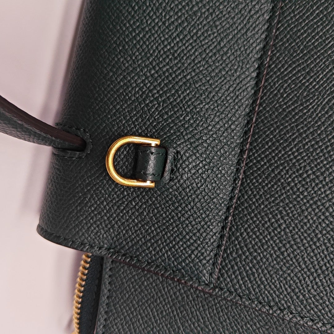 BELT Nano Calfskin Green