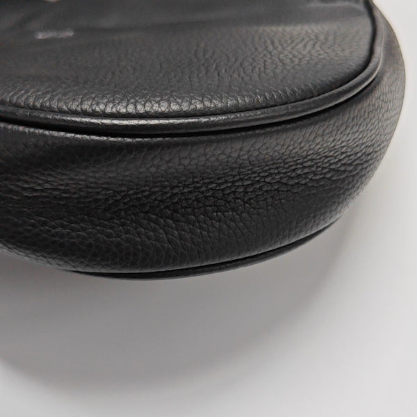 Saddle Medium Calfskin Black
