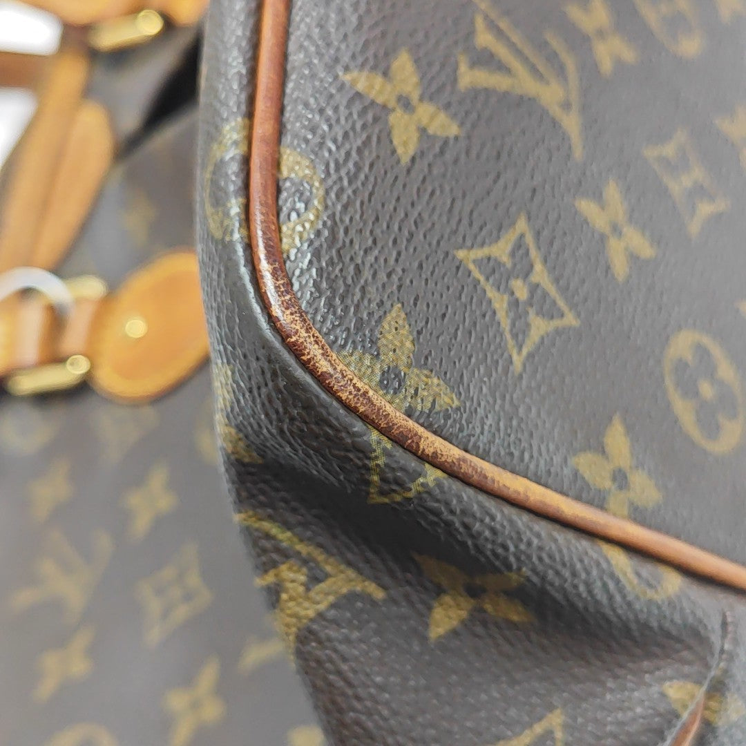 PALERMO PM Monogram Coated Canvas Brown