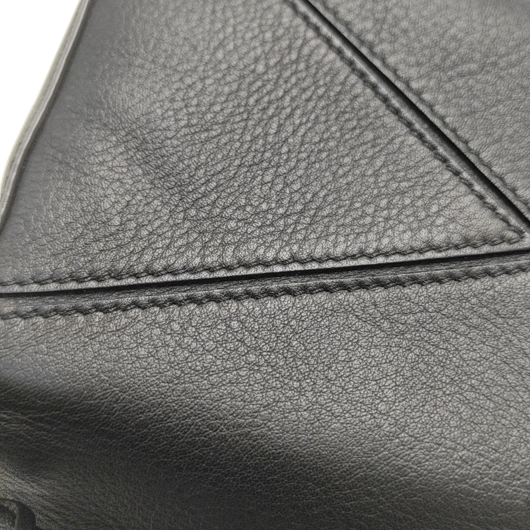 Puzzle Mini Calfskin Black