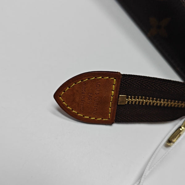 TOILET POCKET 19 Monogram Coated Canvas Brown