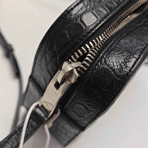 Calfskin Shoulder Bag Black