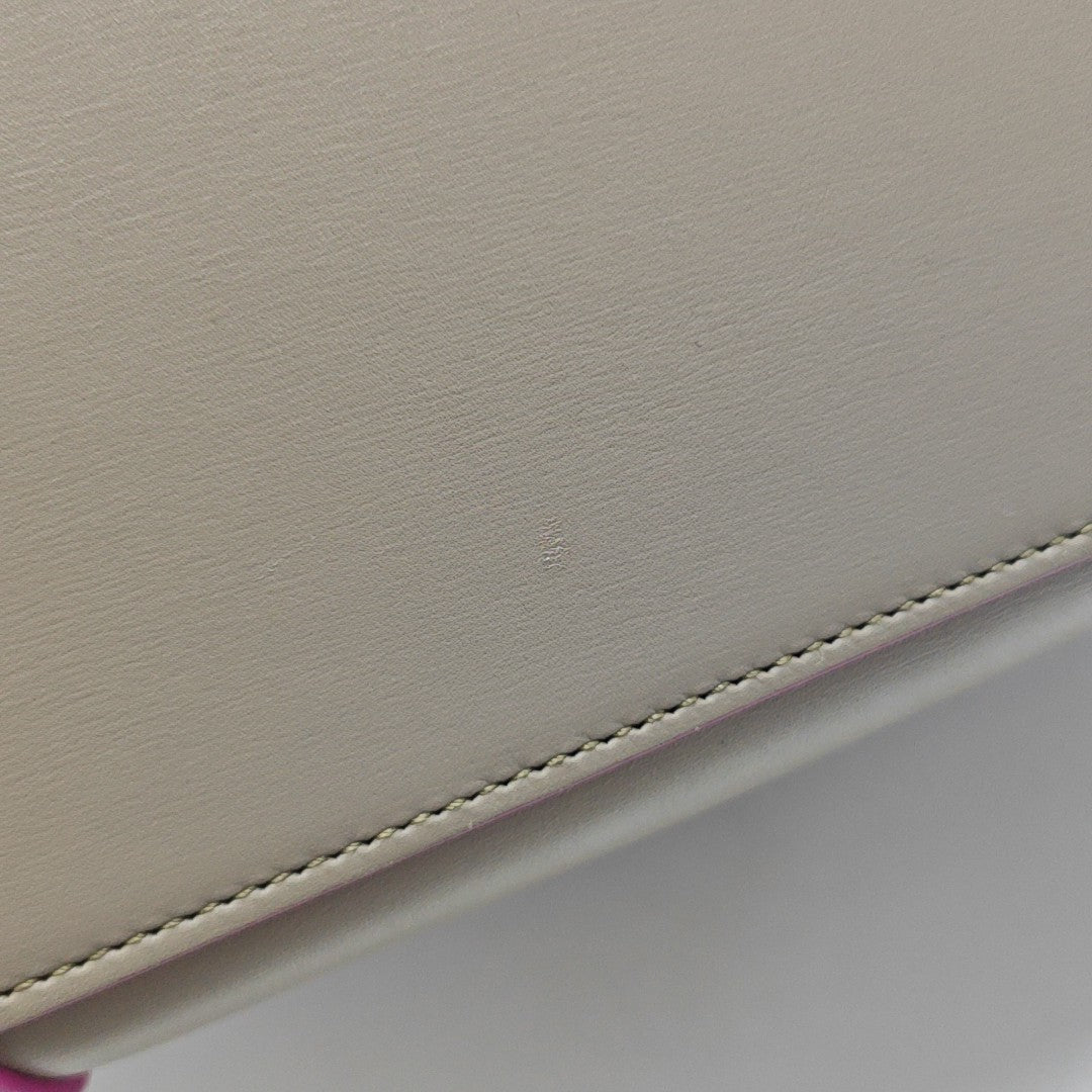 LUGGAGE Micro Calfskin Gray