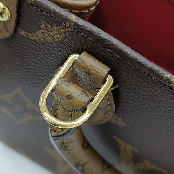 ONTHEGO BB Monogram Coated Canvas Brown