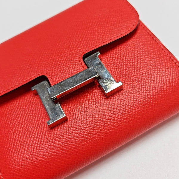 Constance Epsom Pink Wallet