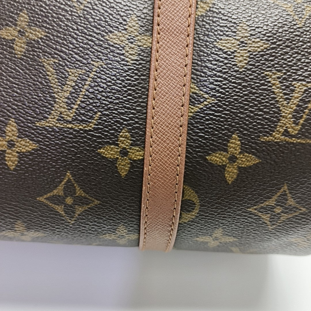 PAPILLON 30 Monogram Coated Canvas Brown