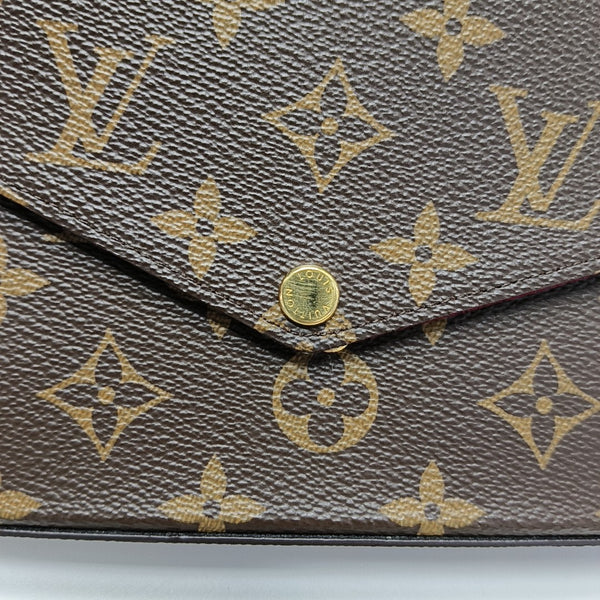 FÉLICIE Monogram Coated Canvas Brown