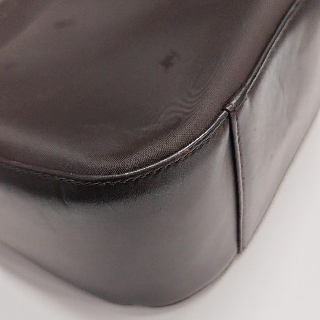 Fabric Tote Bag Brown