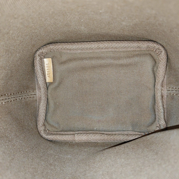 NÉONOÉ Nano Monogram Coated Canvas Brown
